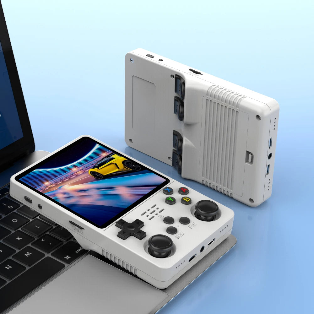 Handheld Game Console R36S Plus with 4.0-Inch IPS, 720x720 resolution, 64GB or 128GB Options, Linux
