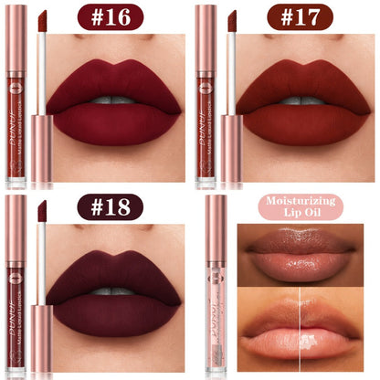 Twelve-Piece Boxed Lip Color Collection in Coordinated Set 02, Set 03 or Set 04 Shade Assortments