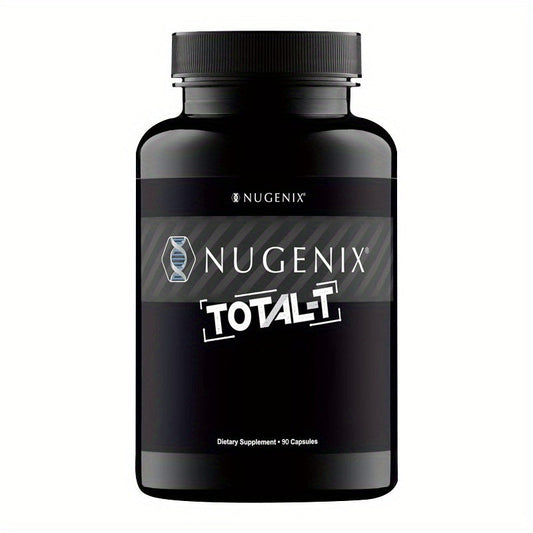 Testosterone Support Supplement Capsules with L-Citrulline, Fenugreek & Vitamin B6 — Natural Nitric Oxide, Muscle Health, Energy & Male Vitality Formula | No Synthetic Hormones | 90 Capsules