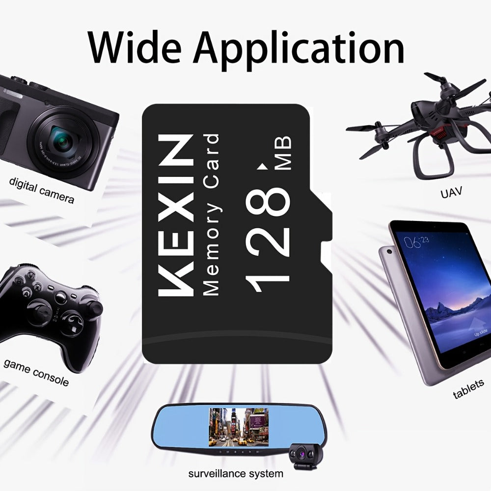 Micro SD Card 5 Pack 128MB 512MB Class 4 TF Flash Memory Cards – Multi-Device Storage for Camera Car Audio GPS Game Console Tablet Phone Laptop MP3 Player