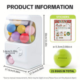 Gashapon machine + 21 empty eggs