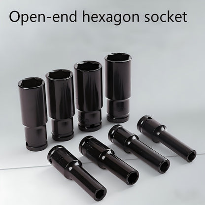 1/2 Inch Deep Impact Socket Set – Chrome Vanadium Steel for Tire Removal, Mechanical Repairs & Car Maintenance | Compatible with Electric & Pneumatic Impact Drills | Green & Black Case