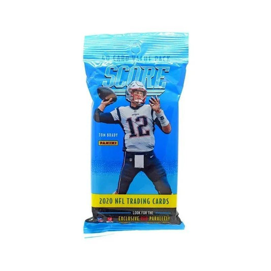NFL Score Football Fat Pack 2020 – 40 Cards Per Pack with Justin Herbert Joe Burrow Jalen Hurts Jordan Love Rookie Card Chase | Official NFL Trading Cards for Collectors & Fans