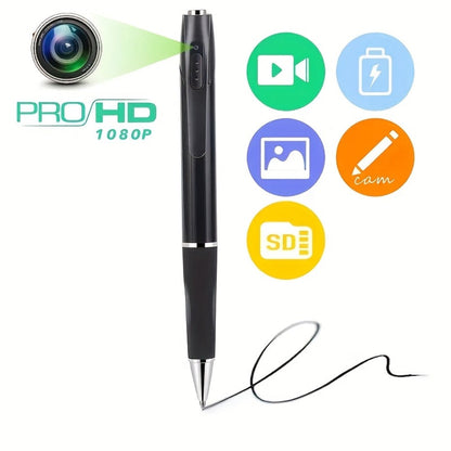 Security Camera Mini 1080P Body Recorder with Night Vision, 250-Hour Standby and Optional 64GB Card