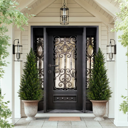 Artificial Cedar Topiary Trees in 2 or 3 Foot Heights with One- or Two-Piece Pack Checkouts