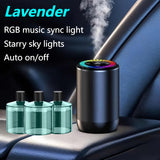 Car Air Freshener Plus Three Bottles Of Lavender Perfume
