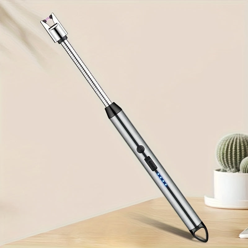 Flexible-Neck Electric Arc Candle Lighter in Nine Color and One- or Two-Piece Checkout Options