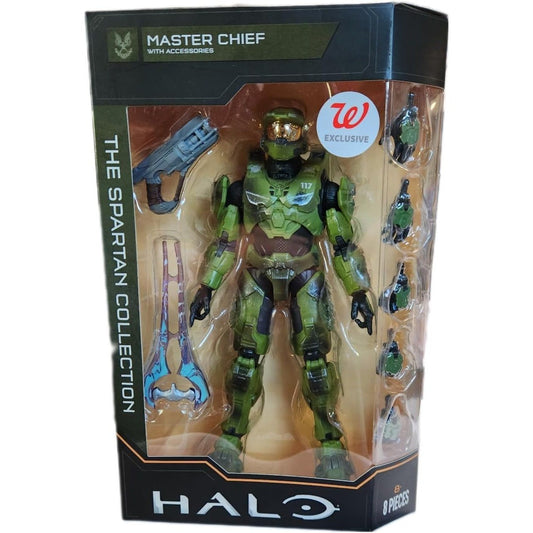 HALO Master Chief Action Figure Spartan Collection – Energy Sword & Disrupter Accessories, Collectible Gamer Gift for Boys Teens Adults Xbox Fans Birthday Christmas Holiday