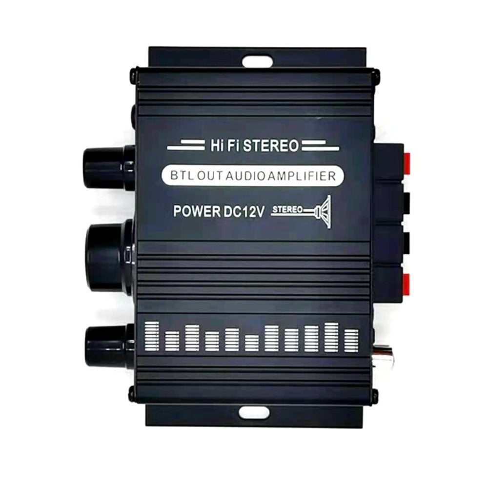 AK170 2-Channel Stereo Power Amplifier for Home Theater, Computer & Car Audio, HiFi Sound Amplifier with RCA Input