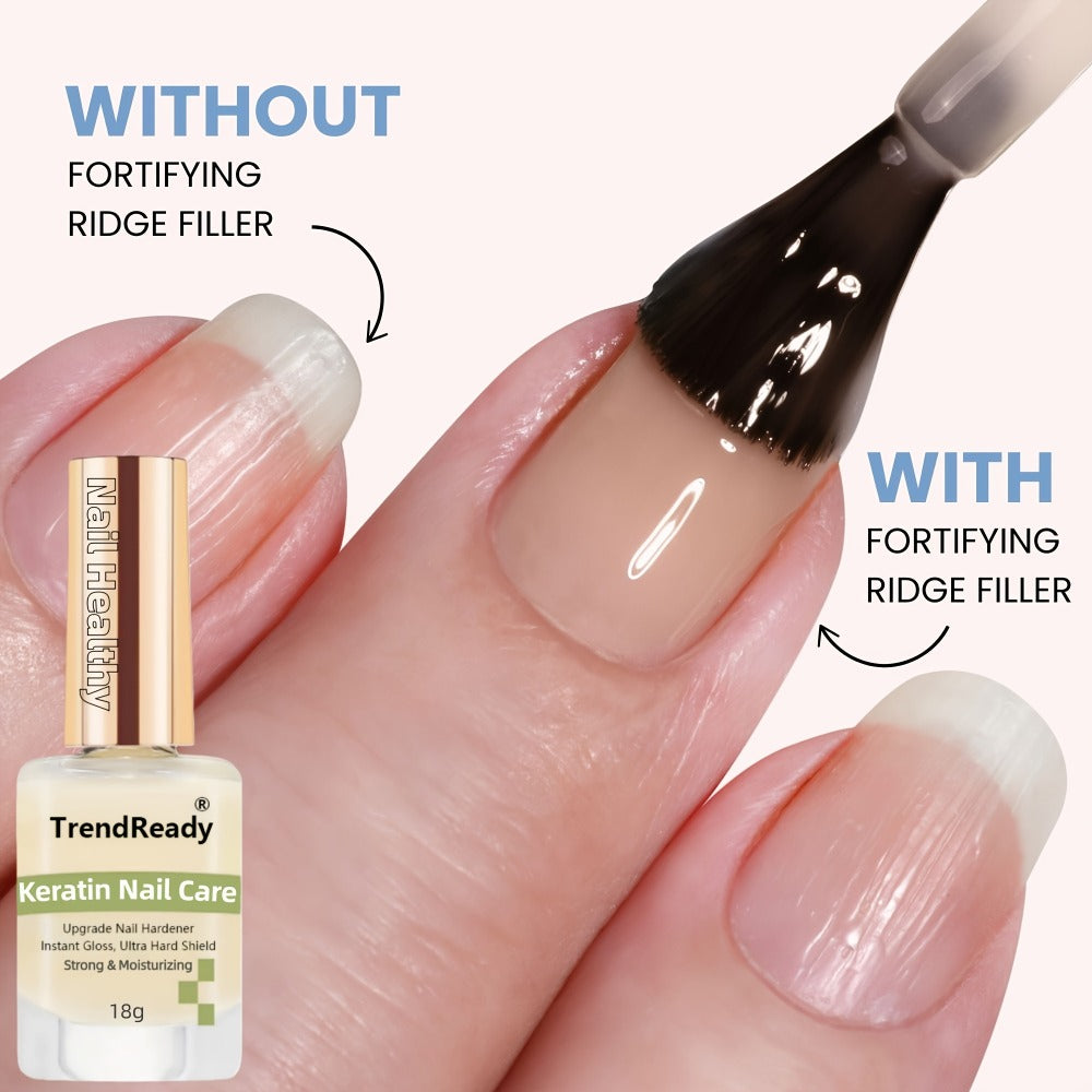 Colored Nail Hardener Set Pink White Yellow - Fast Drying 15ml Nail Strengthener for Weak Splitting Brittle