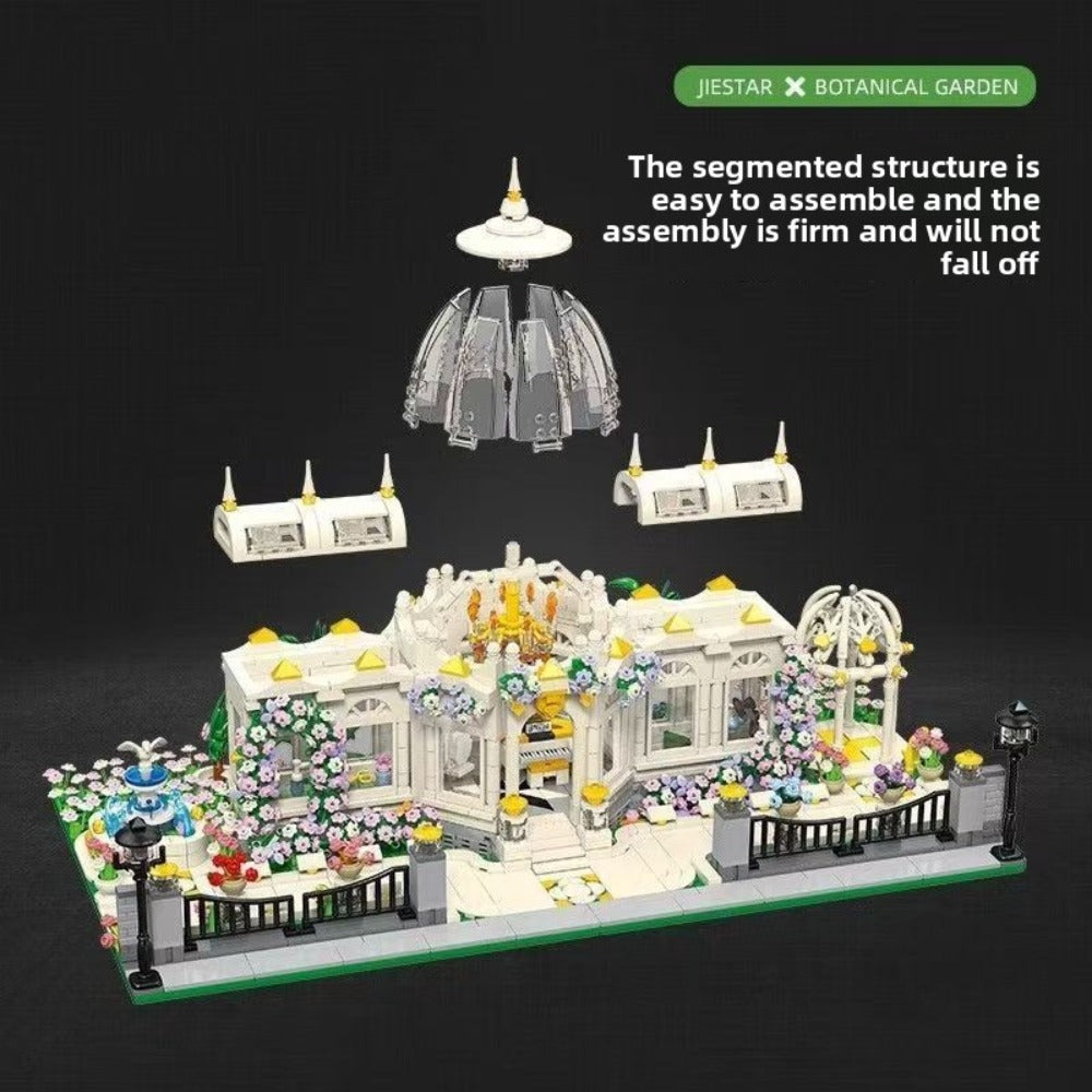 Garden Plaza Micro-Landscape Building Block Set 6700pcs for Adults 14+ – Advanced Architecture Model Construction Kit Collector Display Piece Home Decor Birthday Christmas Halloween Gift Box or No Box