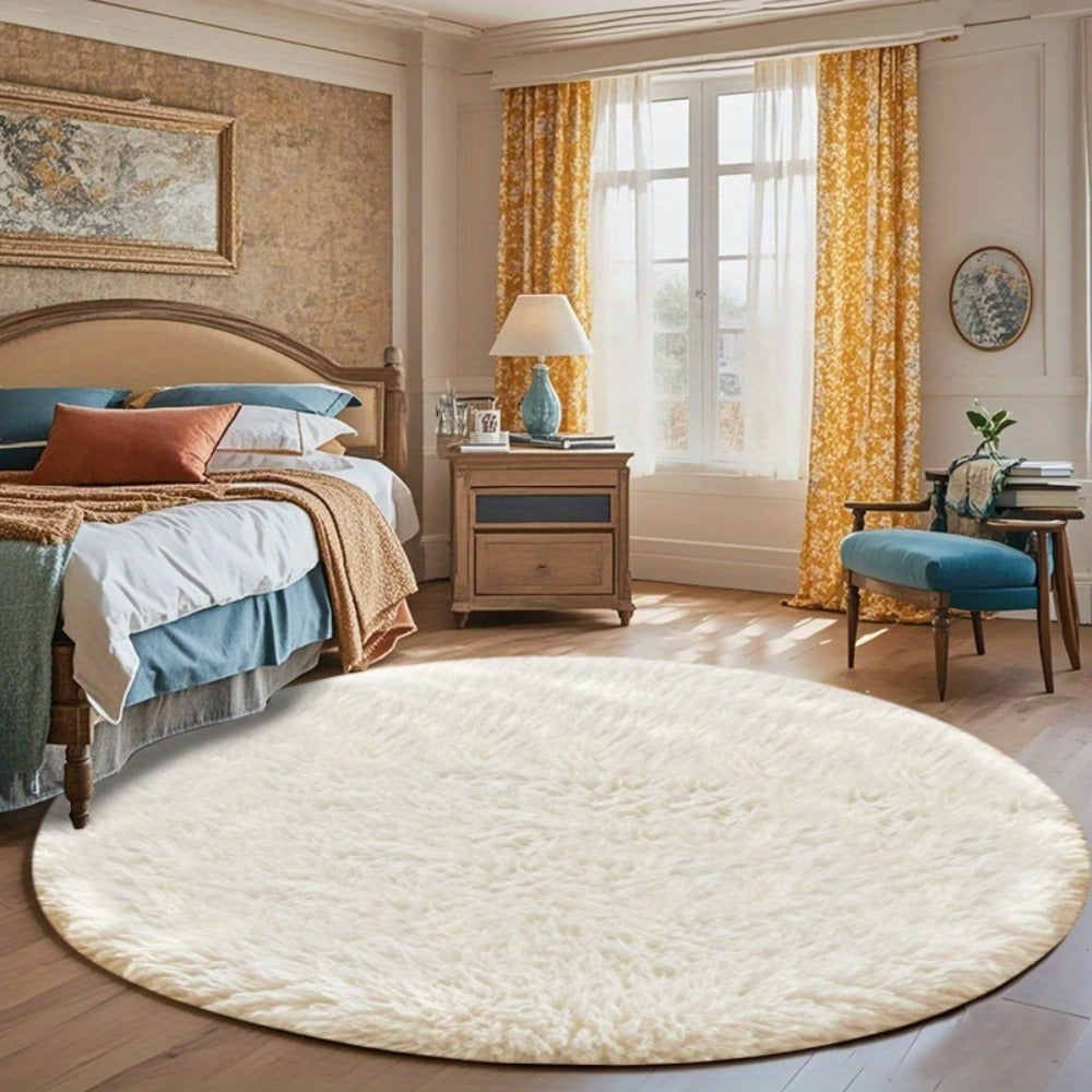 Area Rug Faux-Fur Tufted Collection at 650 g/m² with 22 Colors and Ten Retained Size Listings