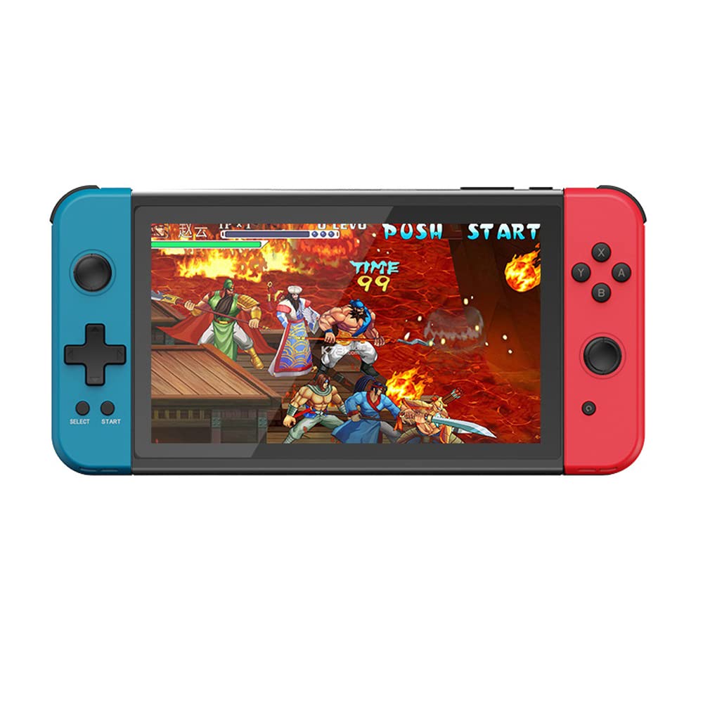 Handheld Game Console Powkiddy X70 with 7-Inch IPS HD, 1024x600 resolution, 32GB or 128GB Options, 3500mAh Battery, Mini HDMI