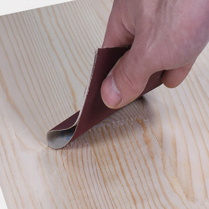 Pull-Through Sandpaper Roll Dispenser Set with Four, Five or Six Abrasive Grit Rolls Pictured