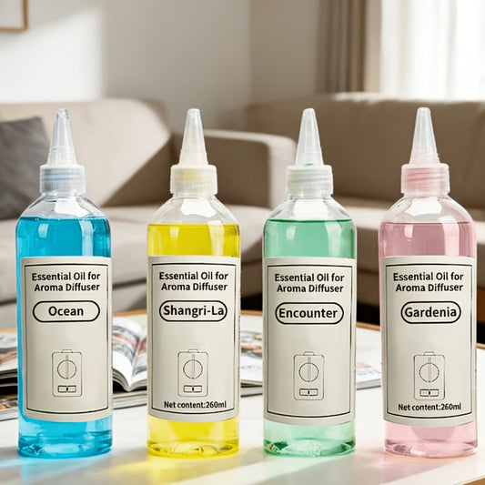 Luxury Diffuser Oil Refill 8.79oz – Premium Hotel Scents for Home Diffuser | Hilton, Shangri-La, Gardenia, Lavender & Ocean