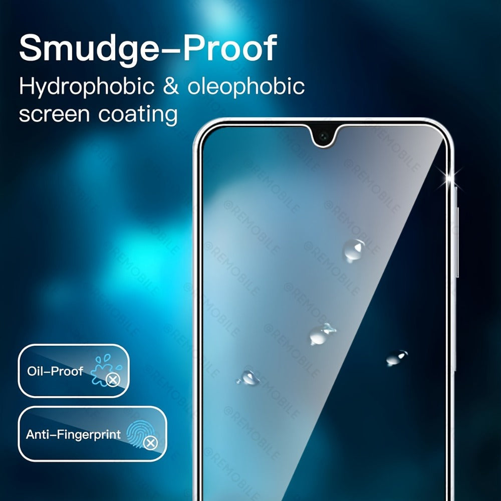 Screen Protector, 3-Piece Clear Tempered Glass Set for Samsung Galaxy A16 5G with Cleaning and Installation Accessories