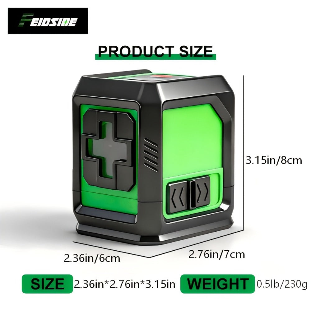 Green Laser Level Self Leveling Cross Line Horizontal Vertical Green Beam Laser with 39 Inch Adjustable Tripod Rotating Head for Home Decoration Construction Tiling Alignment