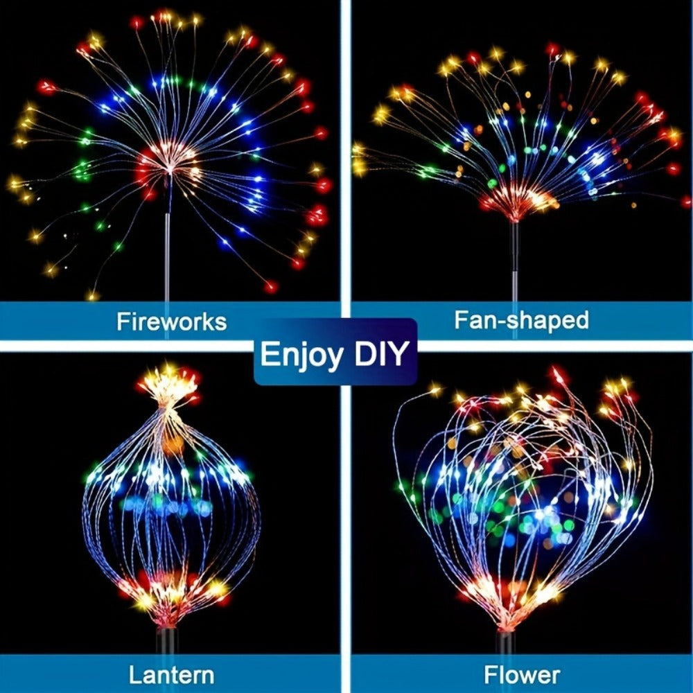 Solar LED String Lights Outdoor Waterproof – 120/240 LED Fairy Lights for Garden Patio Tree Wedding Christmas Holiday Festival Decoration – White Warm White Multicolor