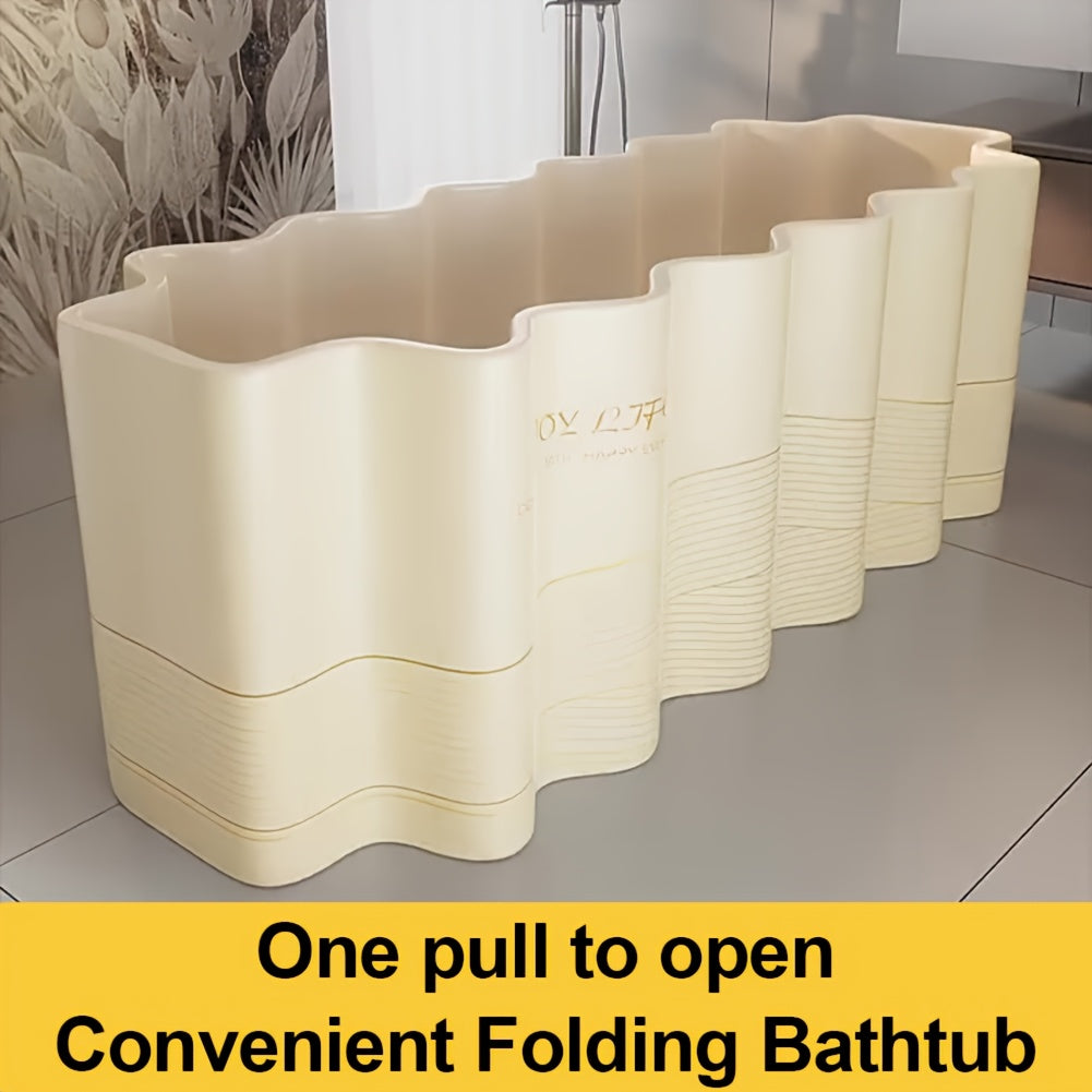 Portable Hot Tub Foldable | Soaking Bath Home Gym Outdoor Relaxation