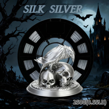 3D Printer Filament PLA 1.75mm 250g Finish Mix with Silk, Transparent and Solid Color Options