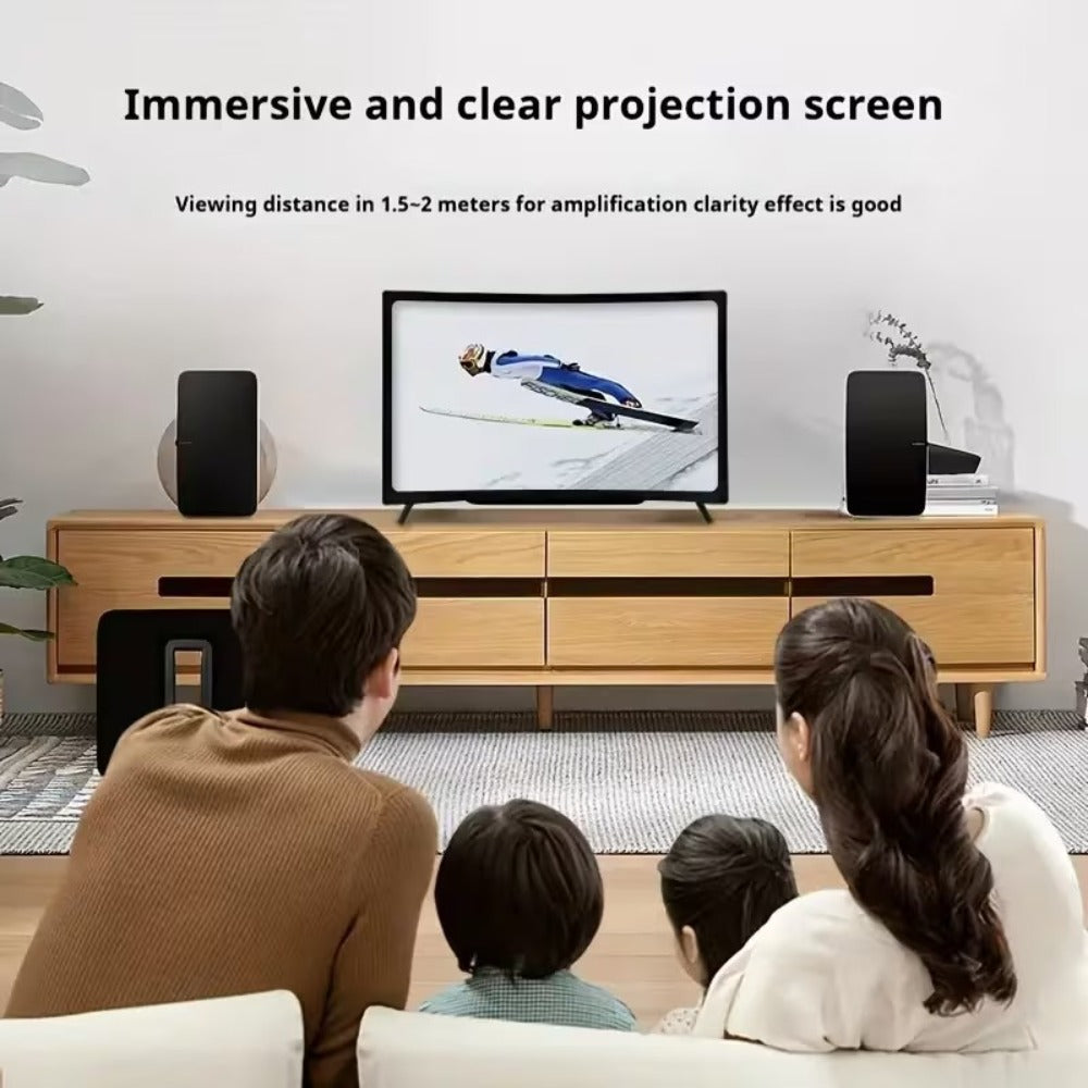 Curved Phone Screen Magnifier with Foldable Stand in 14-Inch Standard or 16-Inch HD Options