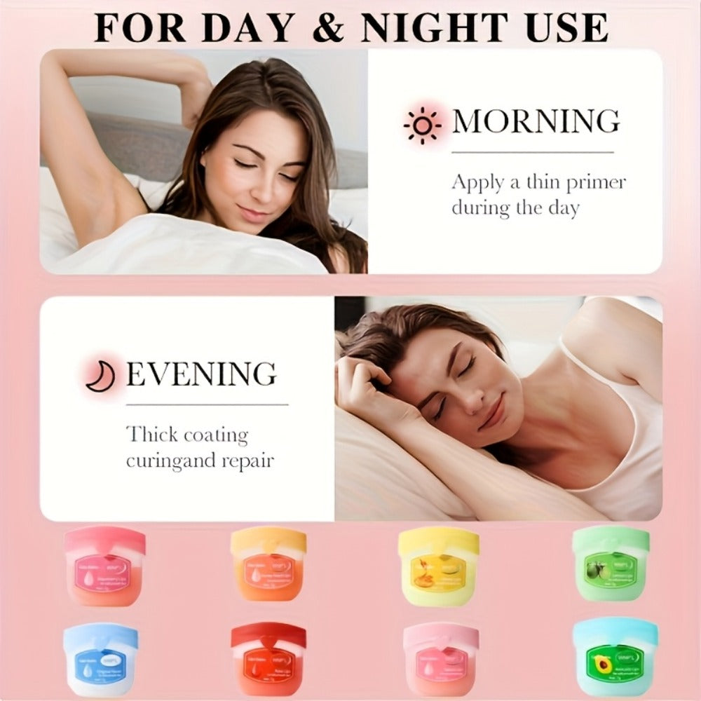 Lip Gloss Bulk Set 32 Pcs Fruit Flavored Moisturizing Lip Mask & Primer for Dry Chapped Lips – Hydrating Nourishing Lip Care Gift Pack for Women Girls Party Favors Stocking Stuffers