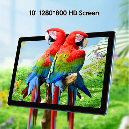 Android Tablet 10-Inch 2-in-1 with Android 15, 6000mAh Battery and Keyboard or Case Configurations