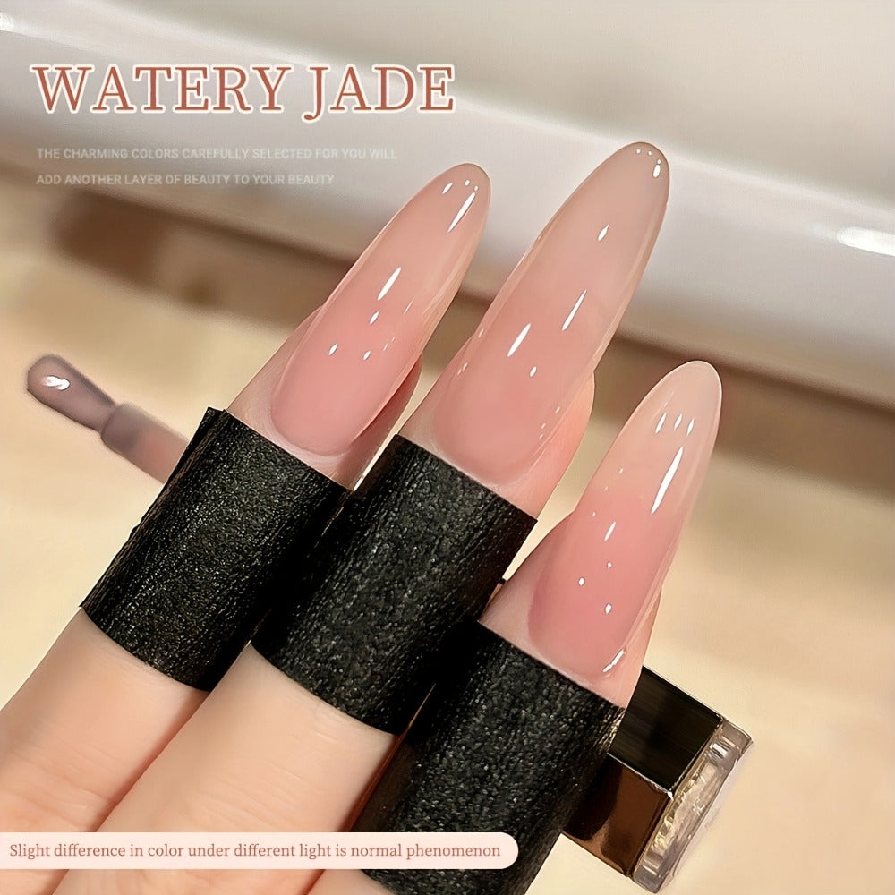 Gel Nail Polish 6-Piece 15ml Jelly Set with Glass Finish in Shades M14, M16, M17, M18, M19 and M20