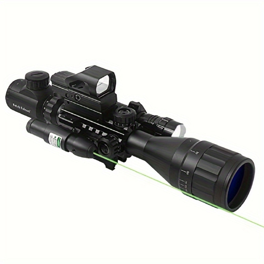 Rifle Scope Nitrogen-Filled Illuminated Reticle for Hunting Airsoft Pellet Guns, Multi-Power Zoom Tactical Scope, 3-9x40 4-20x44 5-30x56 4-16x50 Options, Aluminum Alloy Tube