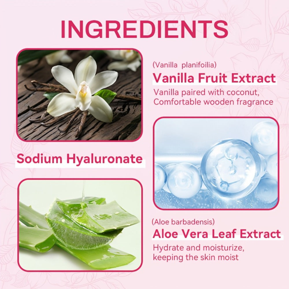 100 ml Coconut Vanilla Hair and Body Fragrance Mist with Vitamin E, Argan Oil and Glycerin