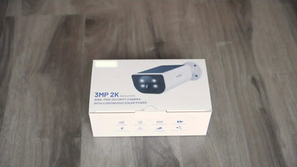 Wansview 2K Solar Outdoor Security Camera with 5000mAh Battery, WiFi and Optional SD or Cloud Storage