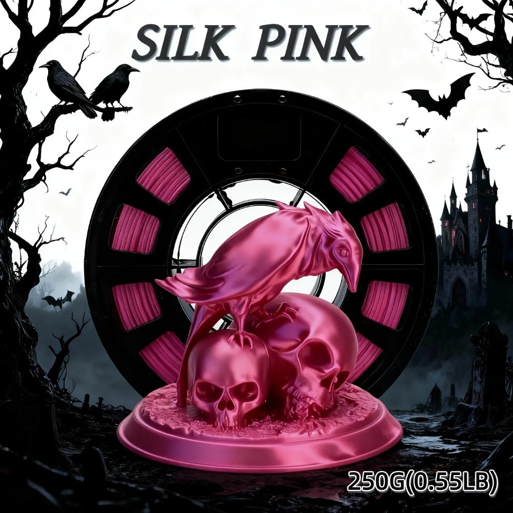 3D Printer Filament PLA 1.75mm 250g Finish Mix with Silk, Transparent and Solid Color Options