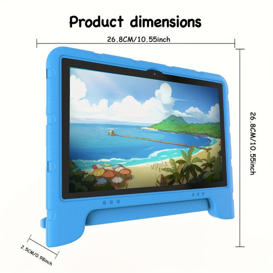 Android Tablet 10.1-Inch with Android 13, GPS, Parental Controls, 64GB Internal Storage and 6000mAh