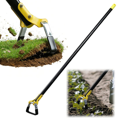 Stirrup Hoe Adjustable Long Handle Scuffle Loop Hoe for Weeding Heavy Duty Stainless Steel Blade No-Bend Design 3 Sizes 4.5FT 6FT 7.5FT Garden Tool