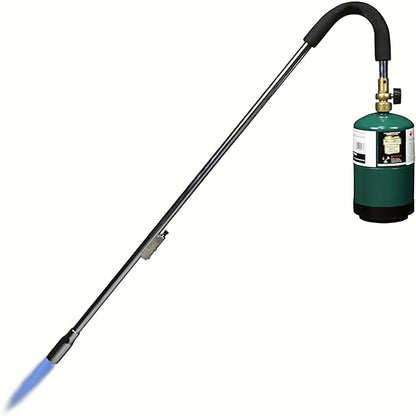 Propane Weed Torch | Flame Weeder Ice Melter Outdoor Roof Driveway