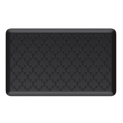 Cushioned Kitchen Standing Mat in Gray or Black with 17.3 x 29.5 and 17.3 x 47-Inch Size Options