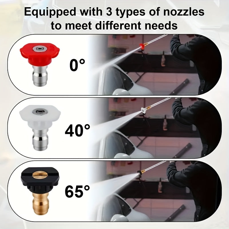 Pressure Washer Wand | Garden Hose Car Patio Yard Cleaning Nozzles