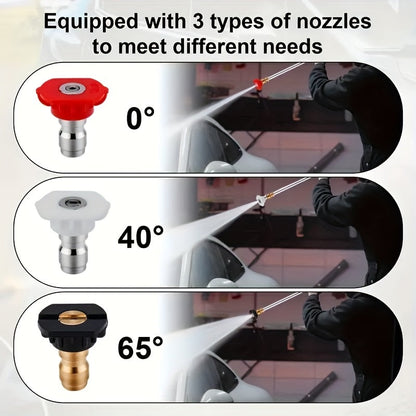 Pressure Washer Wand | Garden Hose Car Patio Yard Cleaning Nozzles