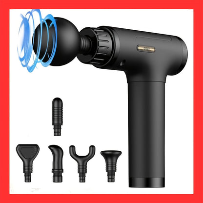 Handheld Massage Gun Collection with X6, M68-7 and X7 Model Labels in Black or Grey Finishes