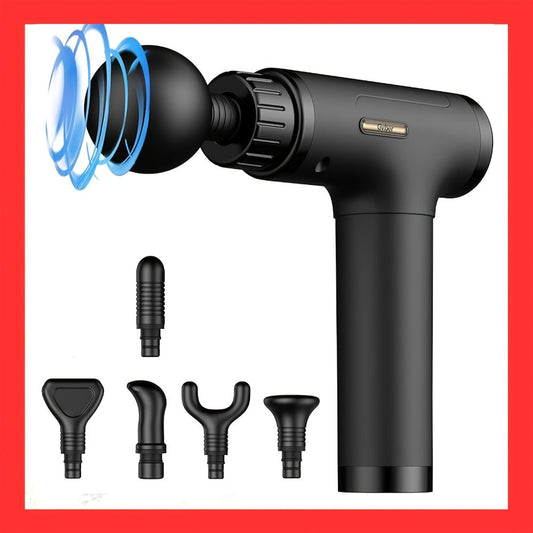 Massage Gun Deep Tissue – Handheld Electric Muscle Massage Gun for Full Body, Back, Neck & Arm Relief, Percussion Massager for Sports & Fitness Recovery, Gift for Men Women Parents