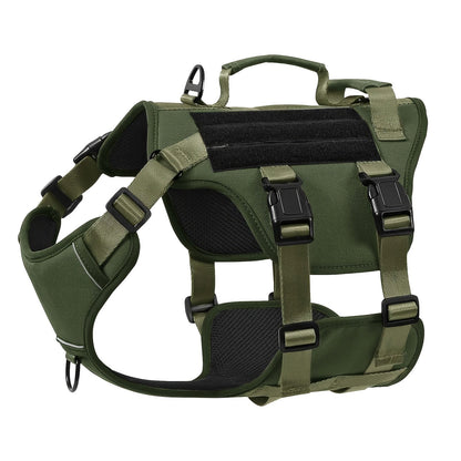 Full-Body Dog Vest Harness with Dual Top Handles in Six Colors and S, M, L or XL Sizes Pictured