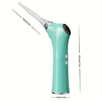 Tonsil Stone Remover Electric Vacuum Kit with LED Light – 3 Suction Modes 5X Magnifying Mirror Oral Irrigator Safe Gentle Tonsillolith Removal Tool for Adults at Home Use Rechargeable Portable