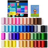 50pcs, including glitter and metallic colors