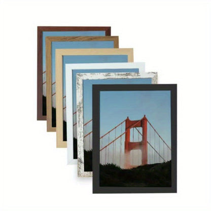 Three-Piece 12 x 16-Inch Wall Picture Frame Set in Black, White, Gold and Four Wood-Tone Finishes