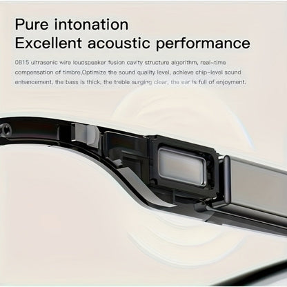 Smart Glasses 160-Language Translation Eyewear with Open-Ear Audio and Ten Photochromic or Filter Lens Options