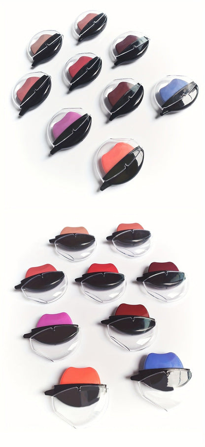 Color Changing Lipstick Set 6pcs Matte pH Reactive Lip-Shaped with Jasmine Scent - Non-Fade Long-Lasting Velvety Formula, Multi-Shade Lip Makeup Gift Set for Women & Girls