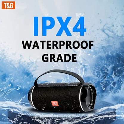 Bluetooth Speaker T&G TG116C 10W Model with Bluetooth 5.0, IPX4 Rating, TWS, USB, TF, FM and Type-C