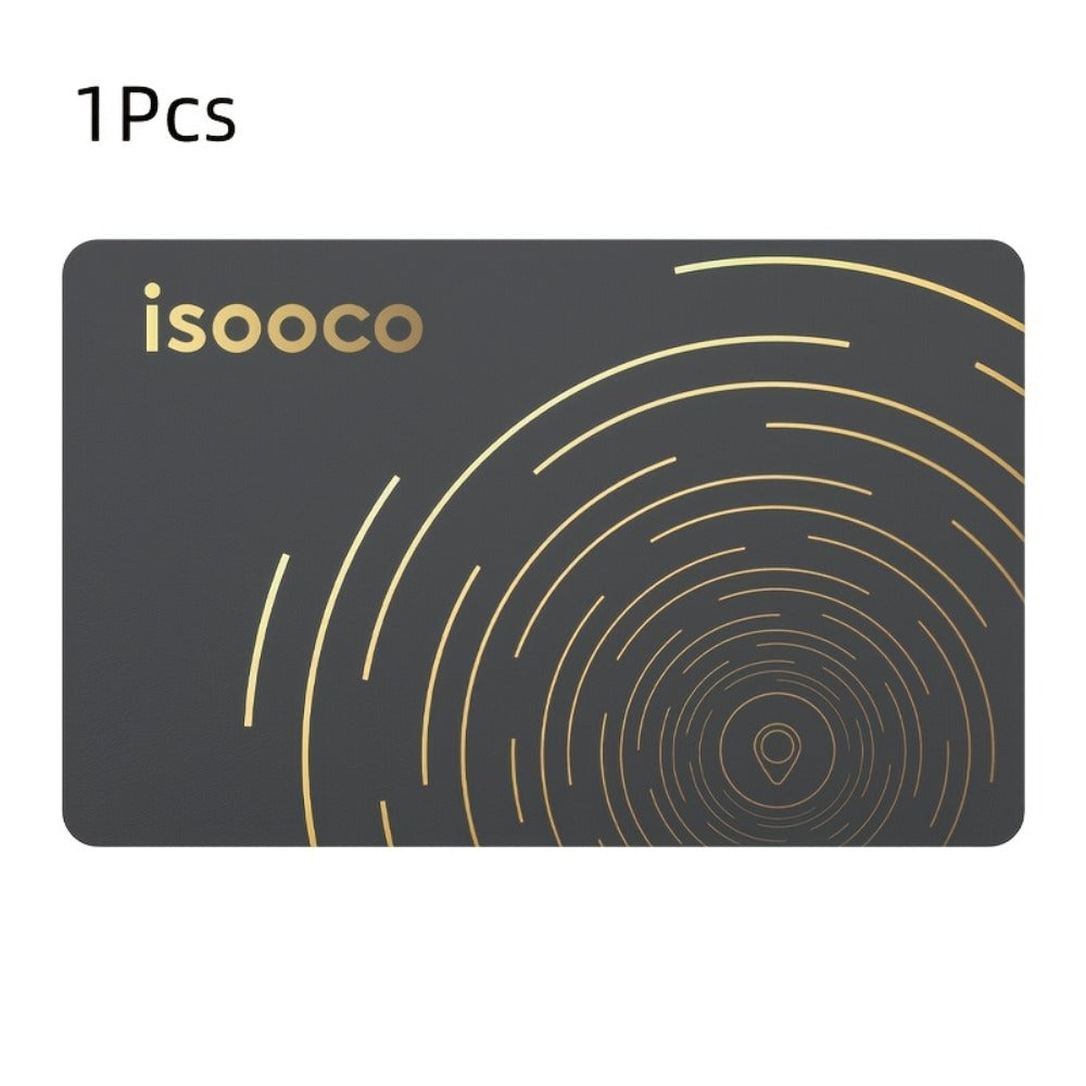 Ultra-Thin Apple Find My Wallet Tracker Card with Three-Year Battery, 1-Piece iOS Option and Audible Finder
