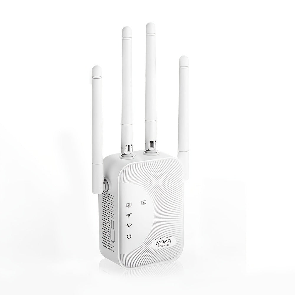 Wall-Piercing WiFi 6 Extender with 6 Antennas, Portable Wide Coverage Repeater, Stable Connection for Home Office Coffee Shop Co-Working Space, All Smart Routers Compatible, Multiple Editions