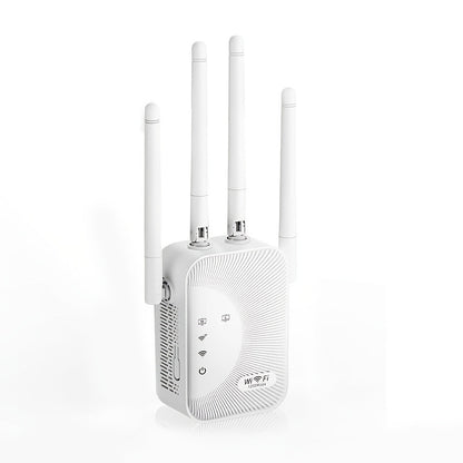 Wall-Piercing WiFi 6 Extender with 6 Antennas, Portable Wide Coverage Repeater, Stable Connection for Home Office Coffee Shop Co-Working Space, All Smart Routers Compatible, Multiple Editions